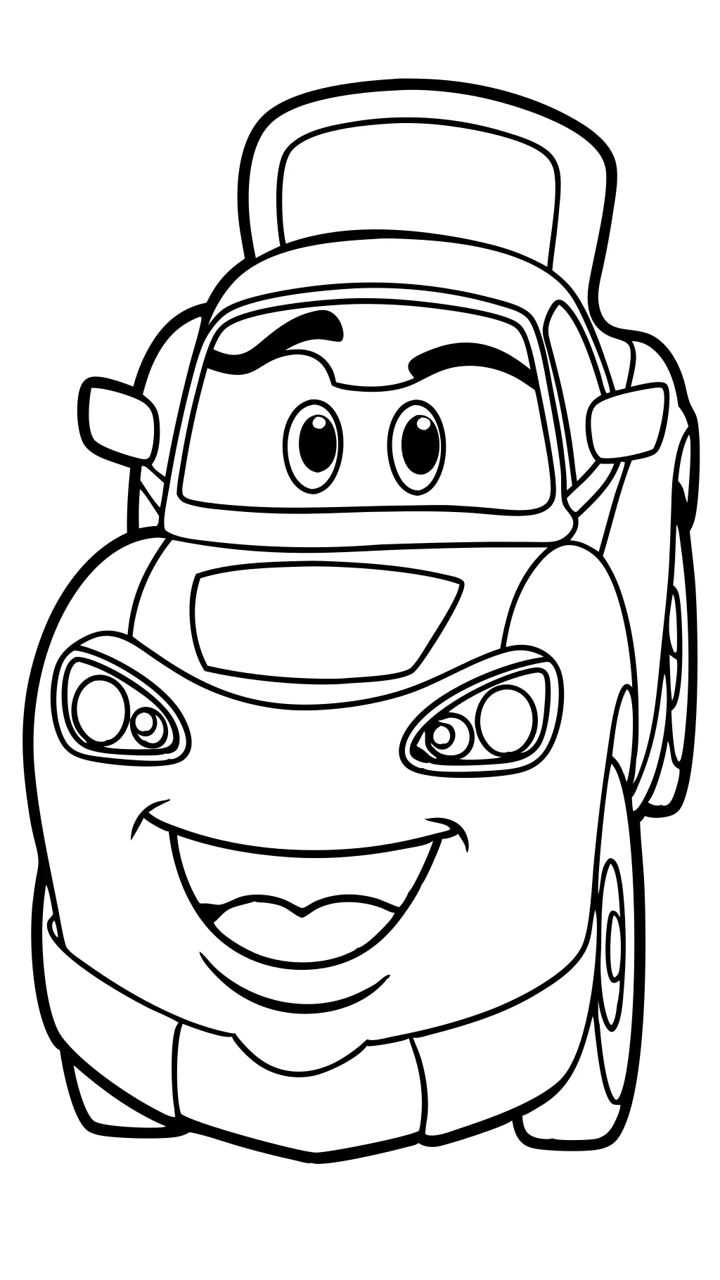 disney cars coloring book pages